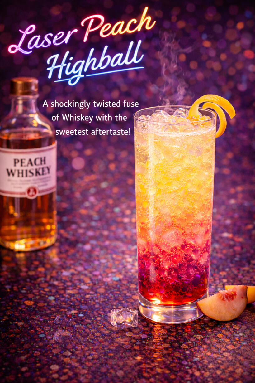 Laser Peach Highball Laser Peach Highball